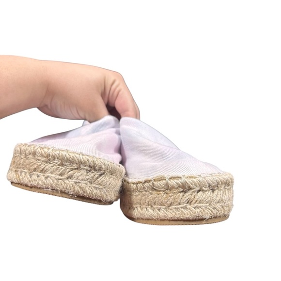 Splendid Pastel Tie-Dye Platform Espadrille size 9.5 Rainbow - Picture 7 of 7